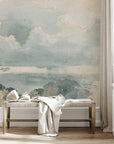 Classic Clouded Wall Mural | Sky Scene Wallpaper