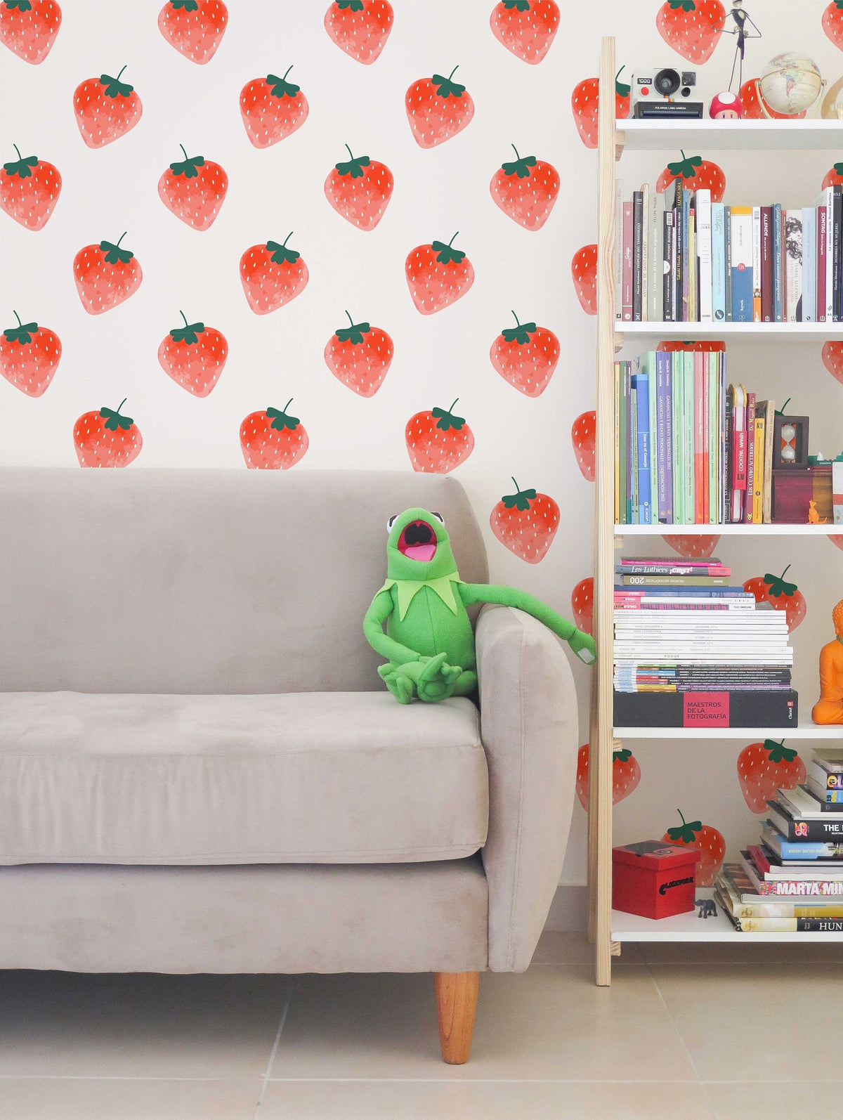 Strawberries Decal | Wall Decal Set for Kids Decor | Charming Set of Wall Stickers