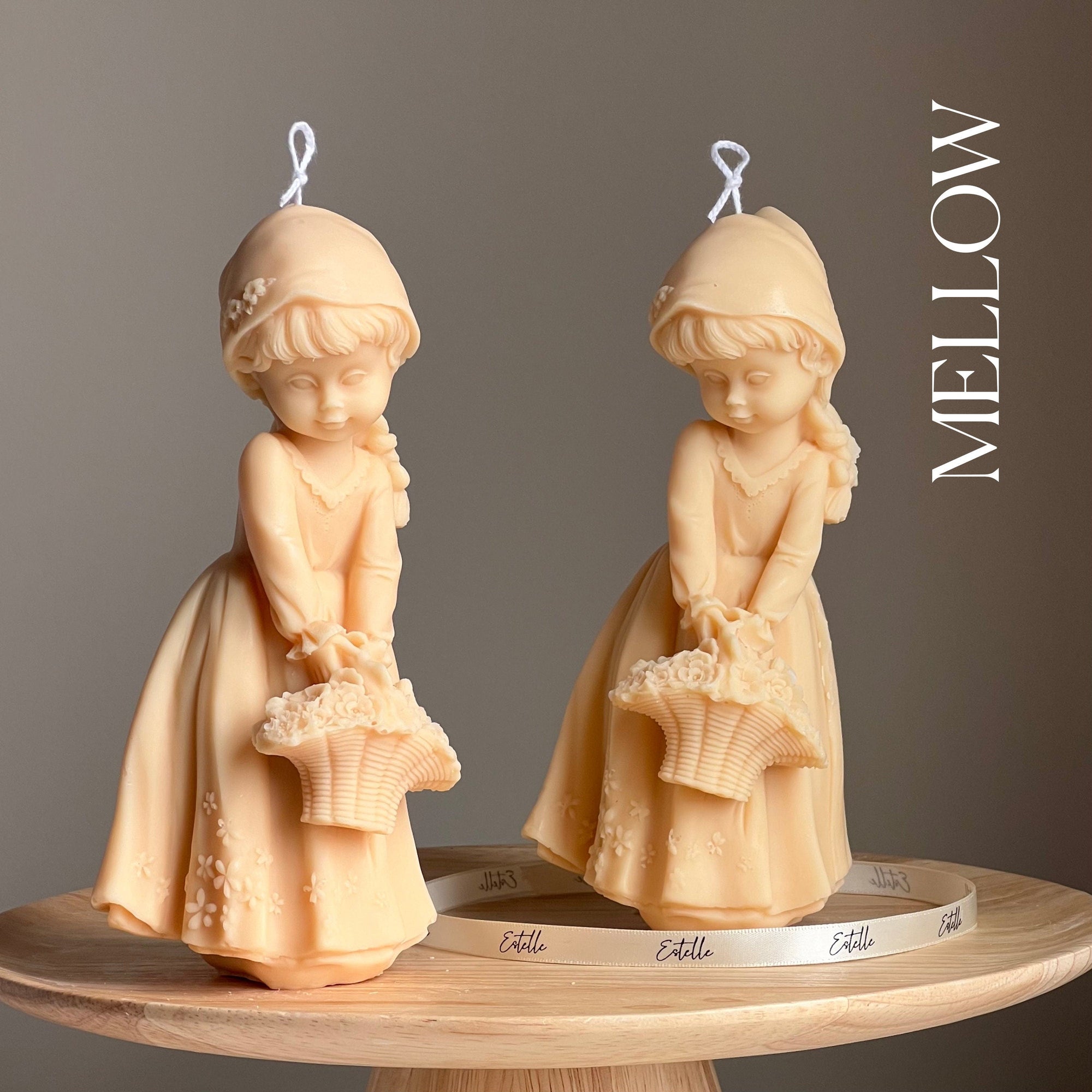 Sculptural Girl Soy Candle | Unique Aesthetic Home Decor-4