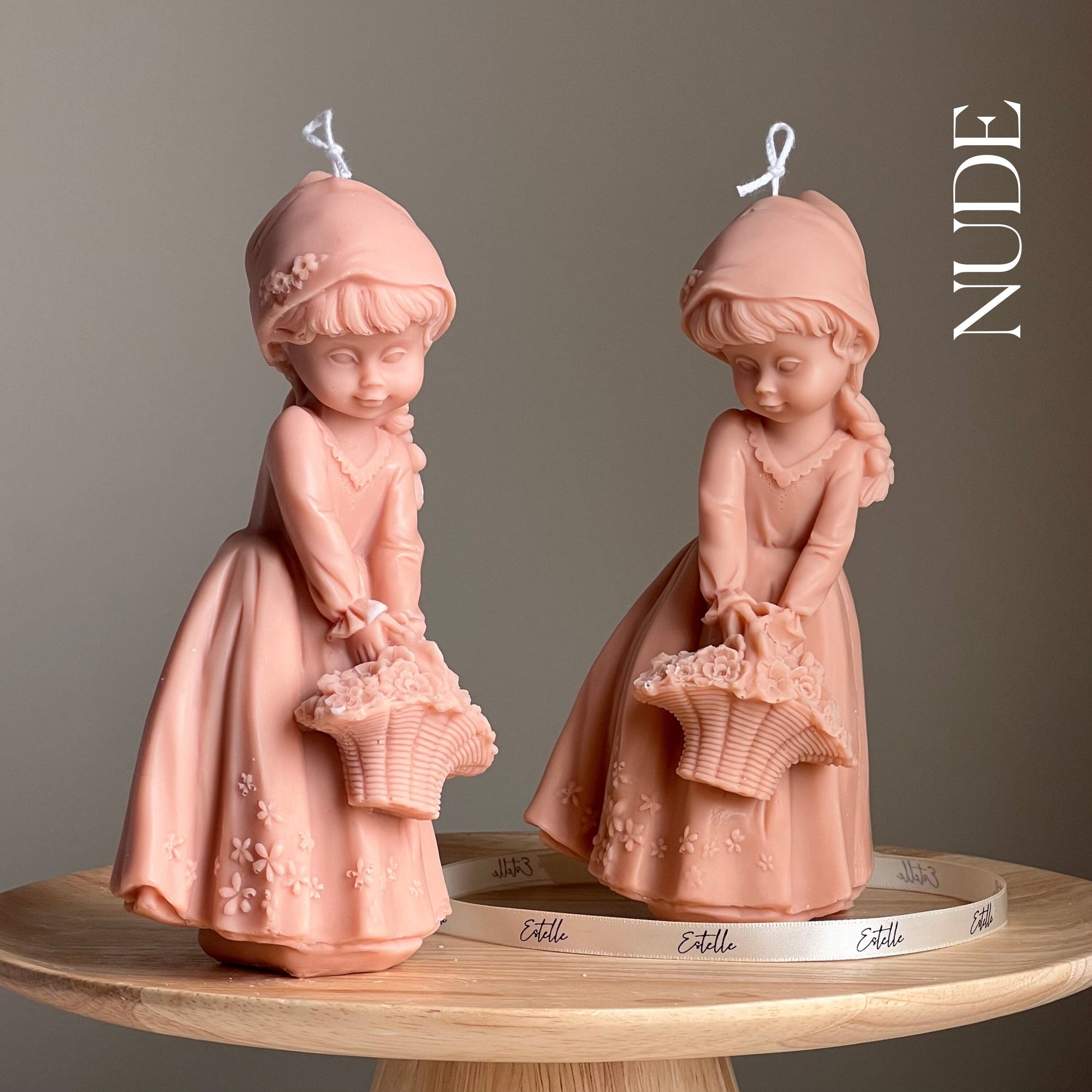 Sculptural Girl Soy Candle | Unique Aesthetic Home Decor-2