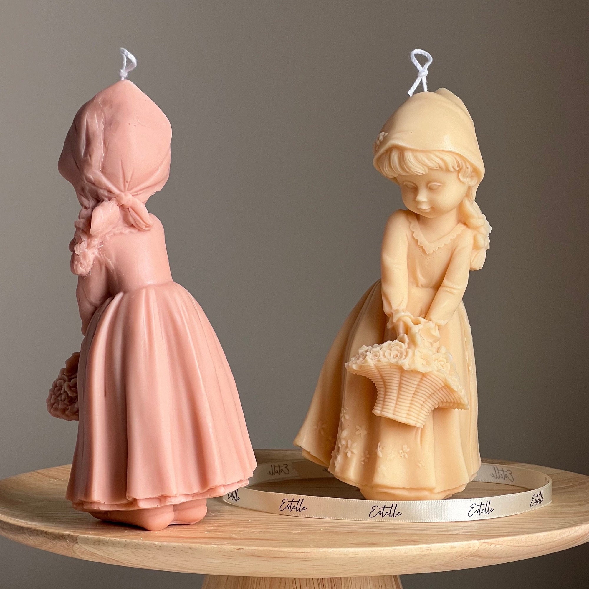 Sculptural Girl Soy Candle | Unique Aesthetic Home Decor-1