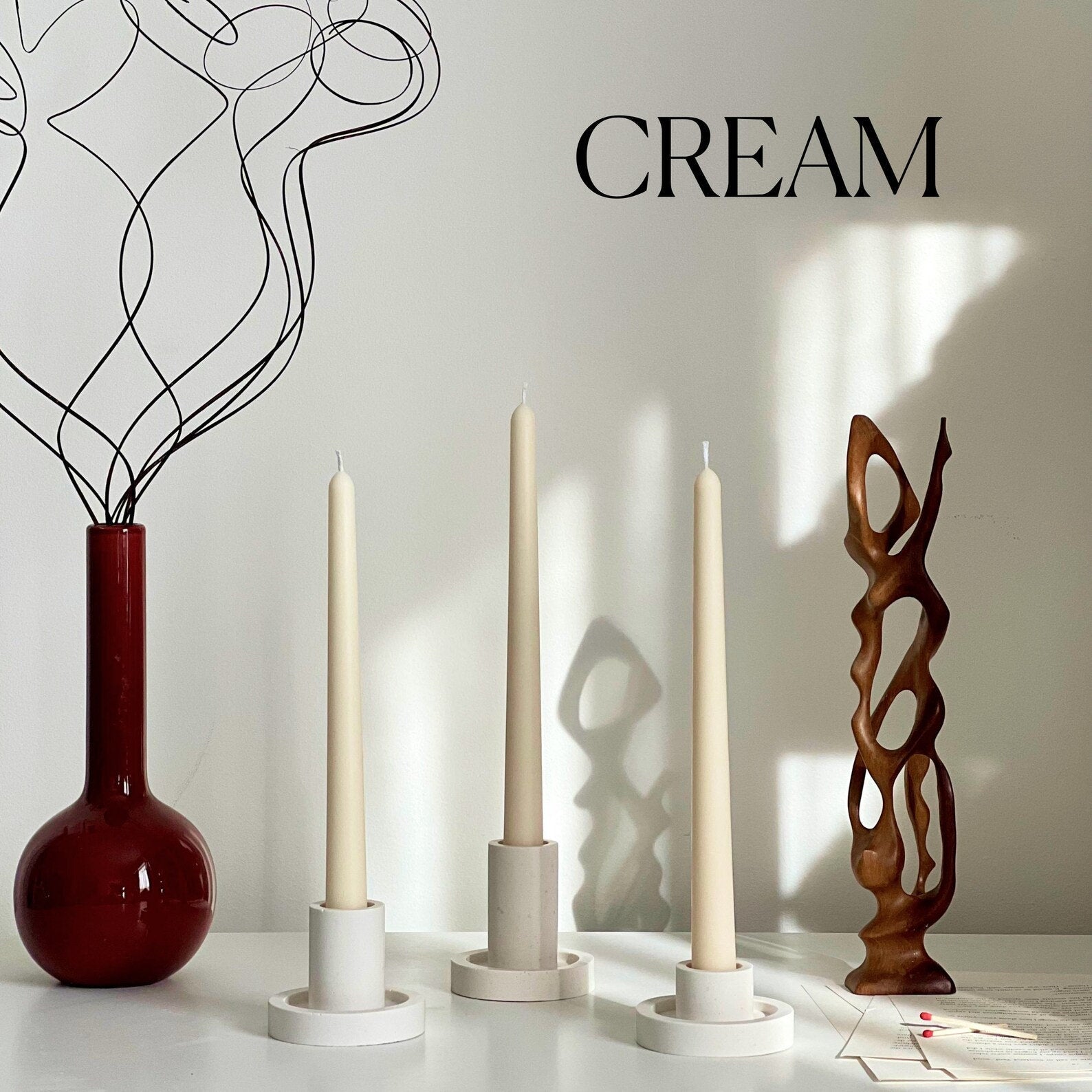 Event Bulk Classic Taper Beeswax Candle