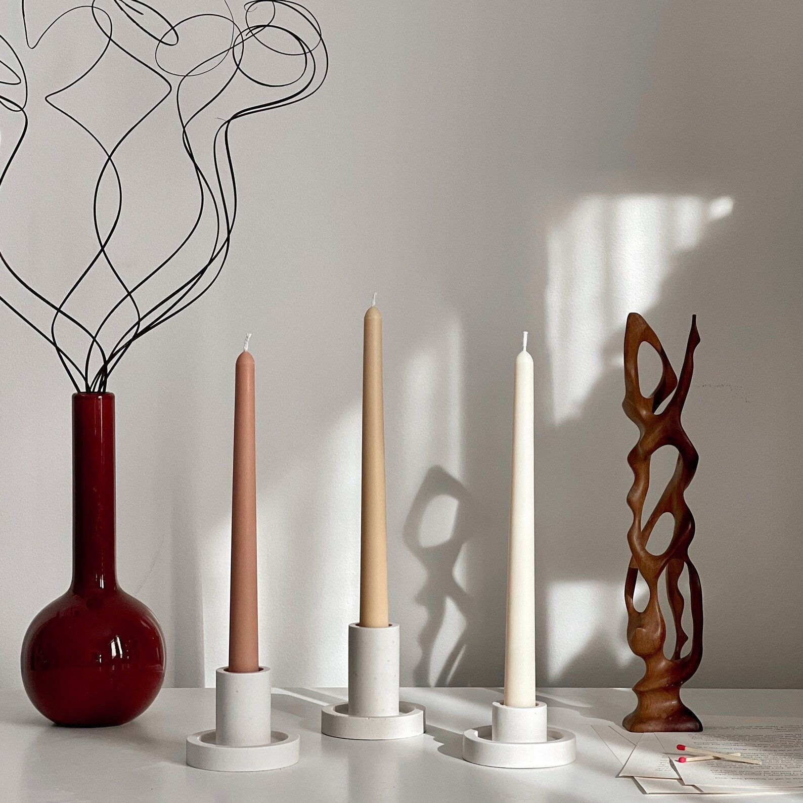 Event Bulk Classic Taper Beeswax Candle