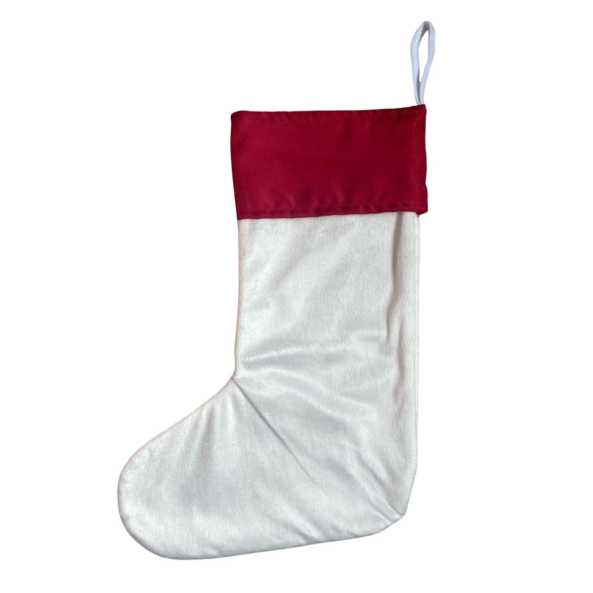 Blank Christmas Stocking