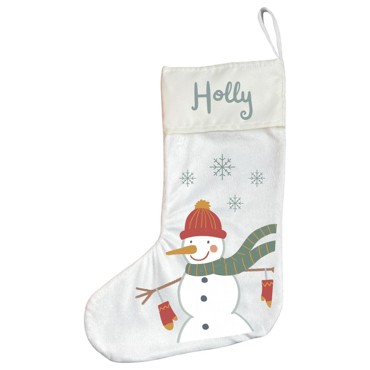 Personalised Christmas Stocking Christmas Countdown