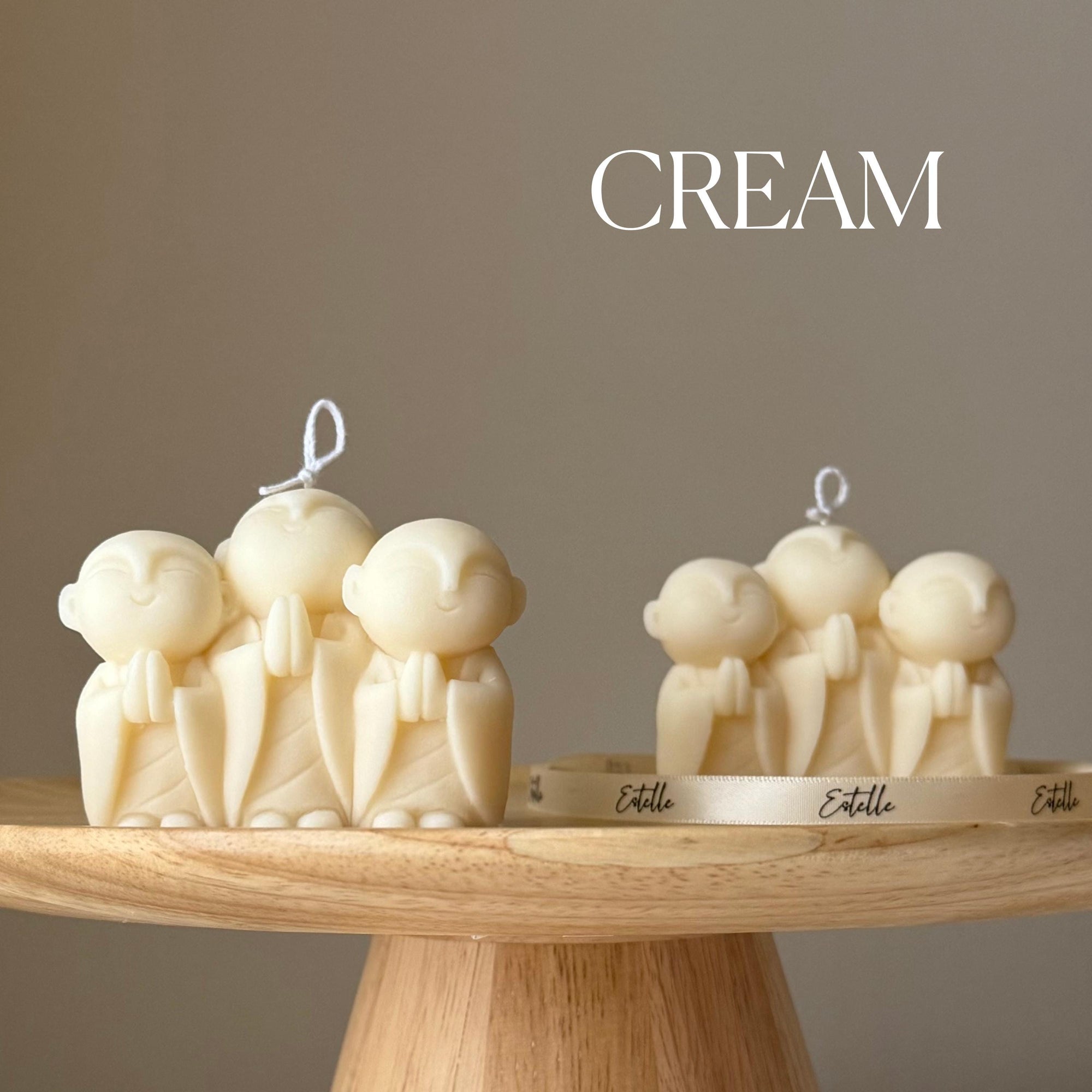 Cute Monk Candle | Handmade Soy Wax, Home Decor-2