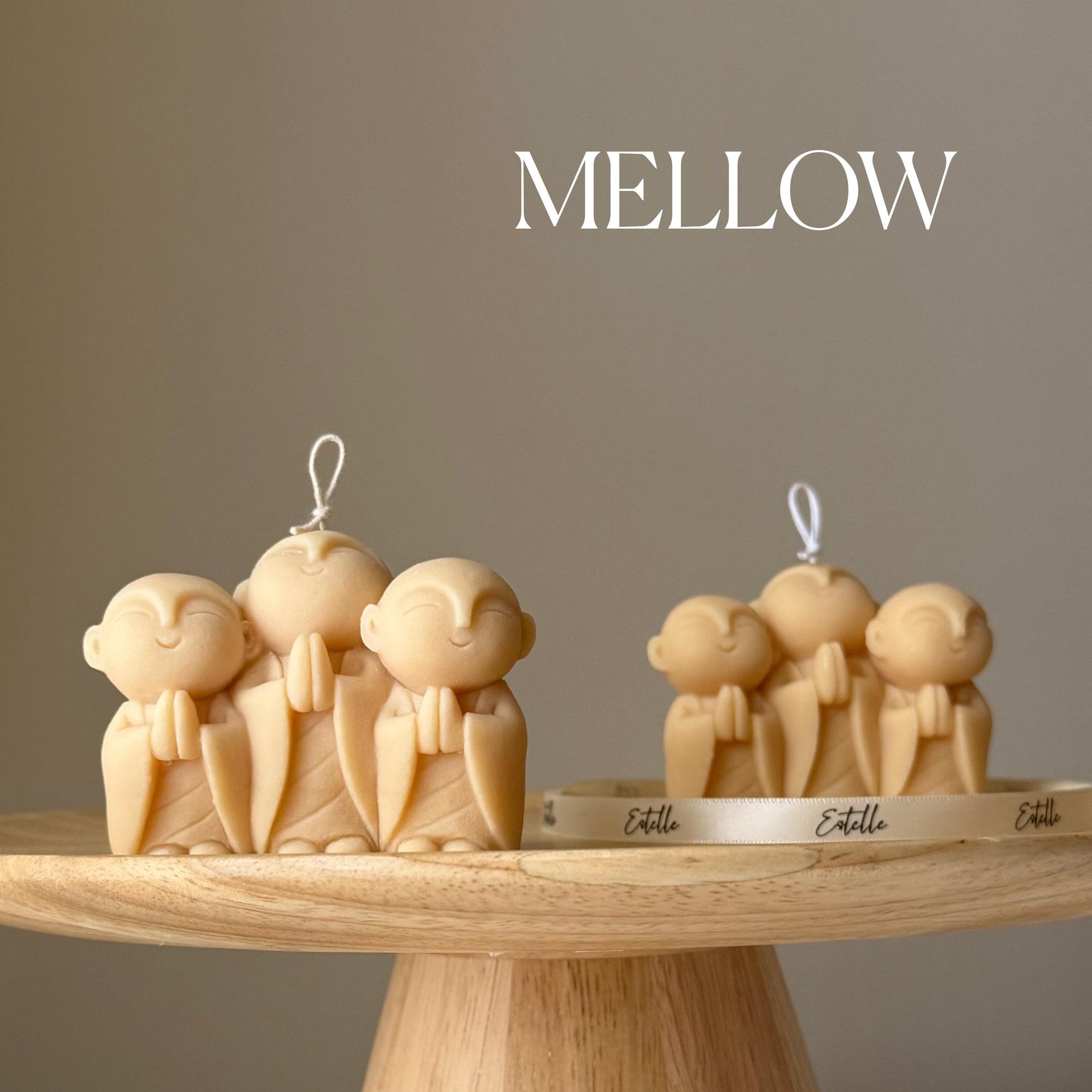 Cute Monk Candle | Handmade Soy Wax, Home Decor-3