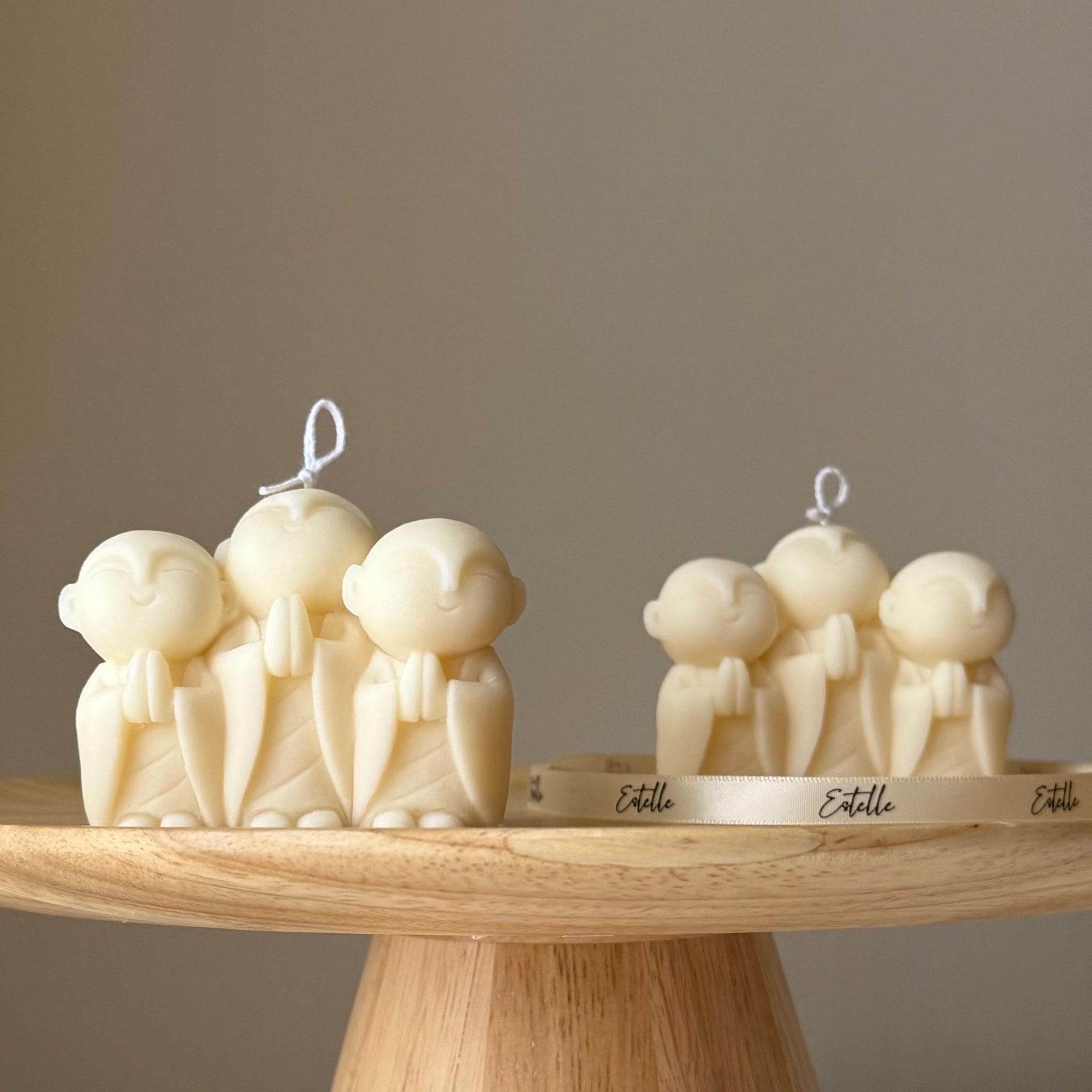 Cute Monk Candle | Handmade Soy Wax, Home Decor-0