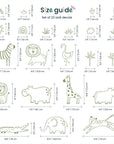 Jungle Animal Decals: Safari Nursery Decor, Removable Wall Art