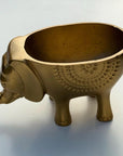Elephant Indoor Planter | Brass Finish Animal Plant Pot