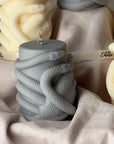 Snake Hand Pillar Candle: Serpent Design Candle, Mystical Decor, Gothic Home Accent-2