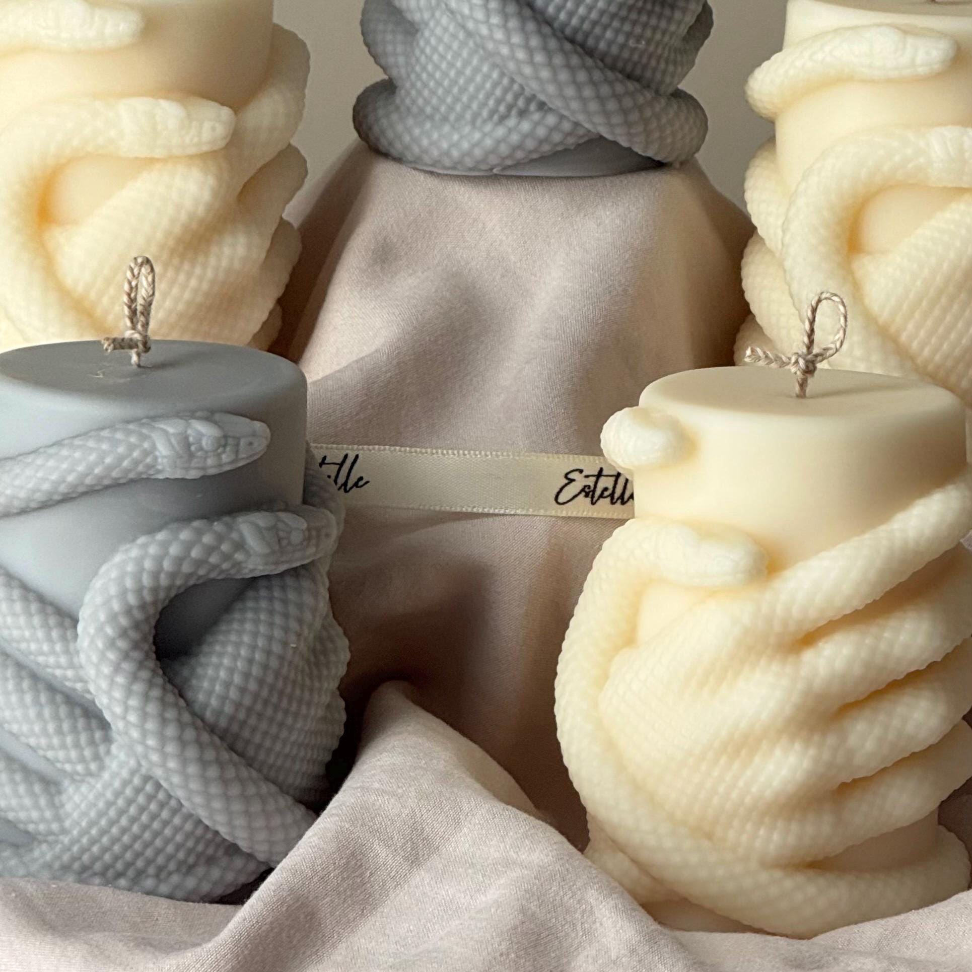 Snake Hand Pillar Candle: Serpent Design Candle, Mystical Decor, Gothic Home Accent-1