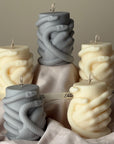 Snake Hand Pillar Candle: Serpent Design Candle, Mystical Decor, Gothic Home Accent-3