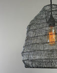 Walton ~ Beehive Large Silver Wire Mesh Lampshade Pendant Ceiling Light