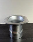XL Top Hat Champagne Ice Bucket | Solid Cast Nickel Plated Wine Cooler