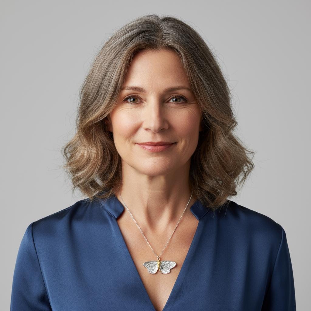 Butterfly Pendant: Gold Plated Sterling Silver (Eco Friendly Necklace)-1