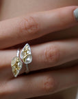 Real Sea Shell Silver Ring, Handmade Nature Jewelry, Organic Nature Band, Gift for Longevity & Evolution, Sterling Silver 925