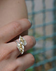Real Sea Shell Silver Ring, Handmade Nature Jewelry, Organic Nature Band, Gift for Longevity & Evolution, Sterling Silver 925