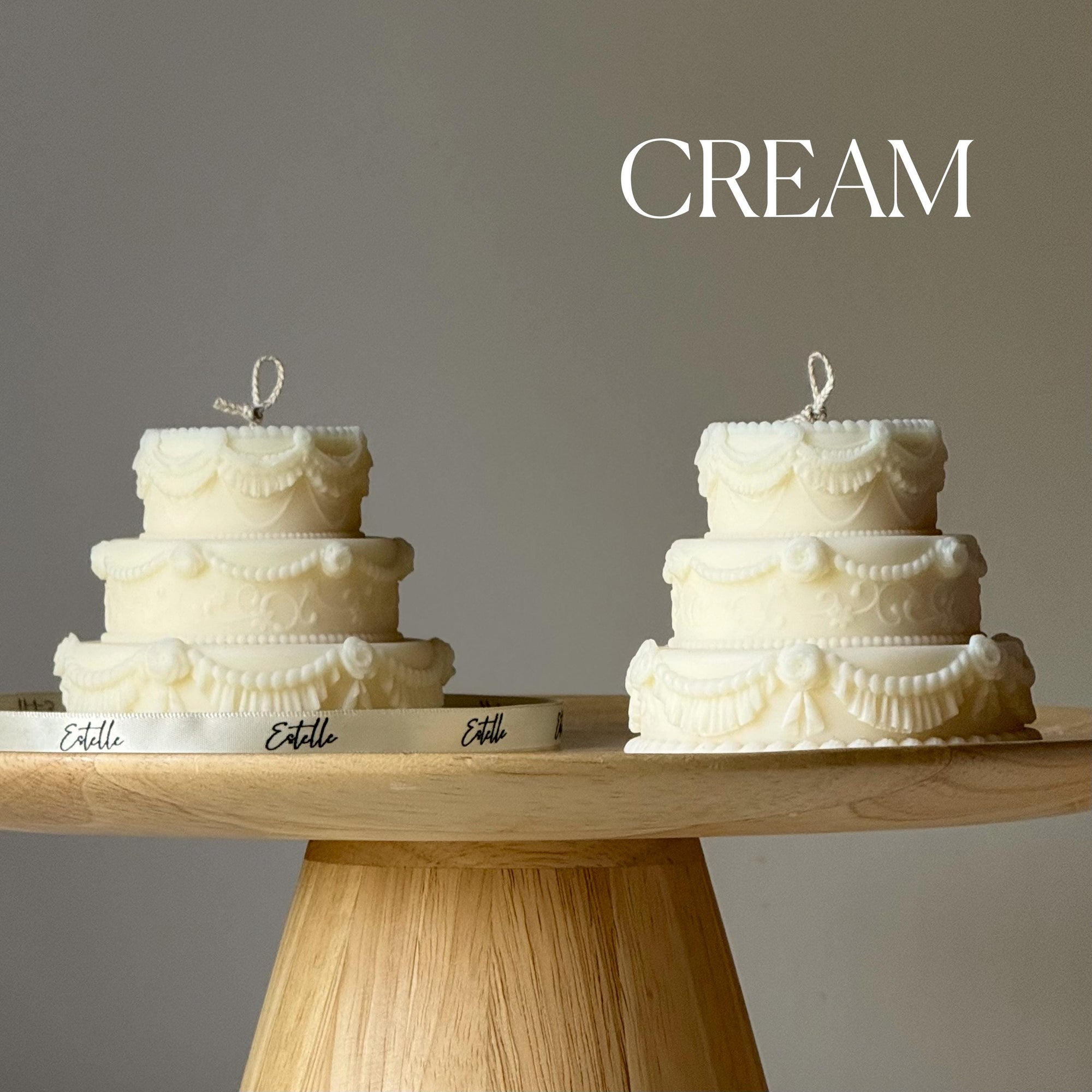 Cake Candle | Trendy Handmade Decoration-2