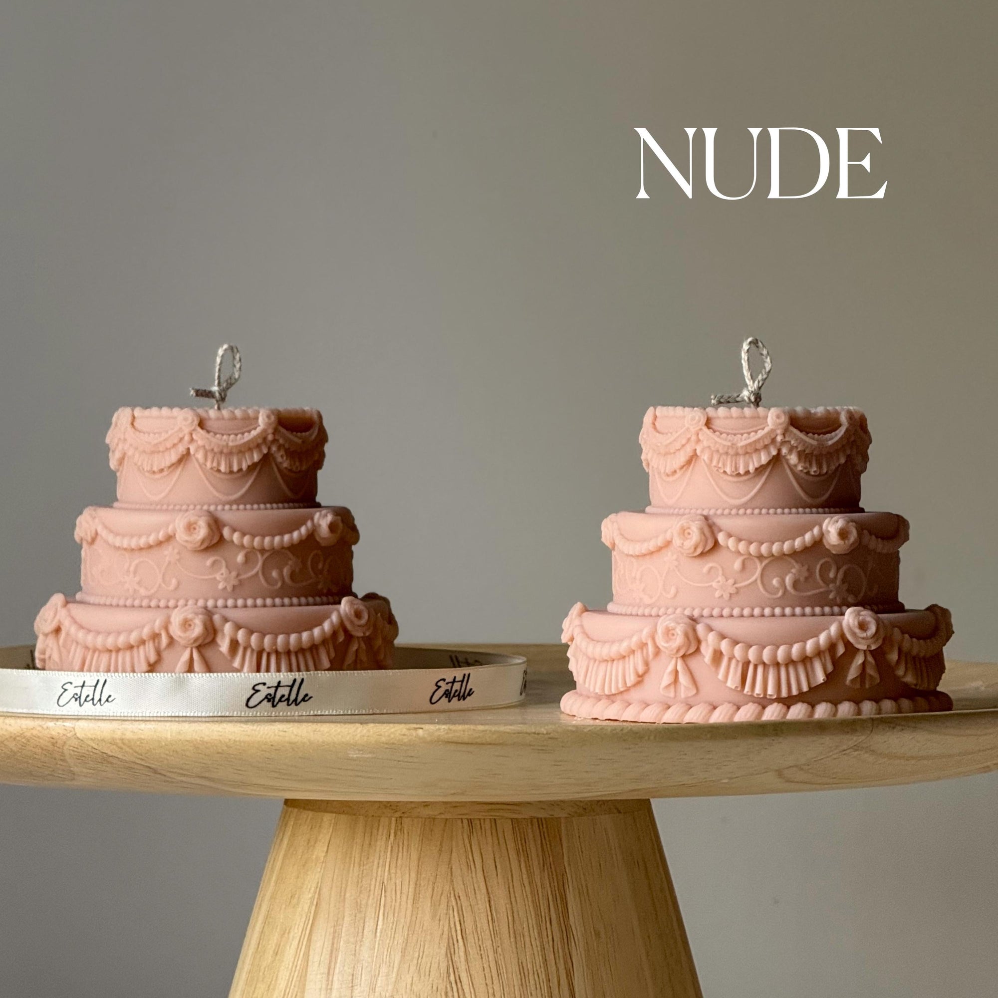 Cake Candle | Trendy Handmade Decoration-1