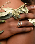 Real Olive Branch Ring, Handmade Nature Jewelry, Organic Tree Twig, Gift for Victory & Health, Eco Sustainable Sterling Silver 925