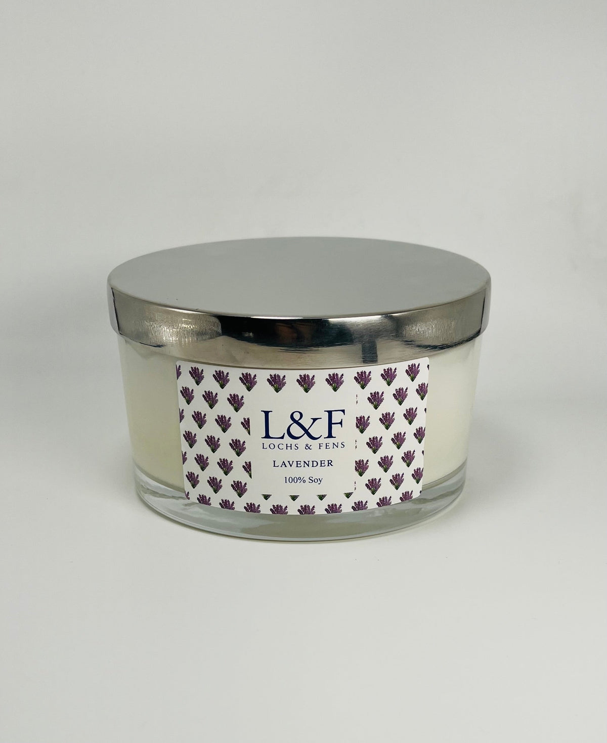 Double wick Soy Candle - Lavender