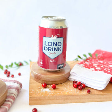 Long Drink Socks – Cranberry Women's Size 35-40
