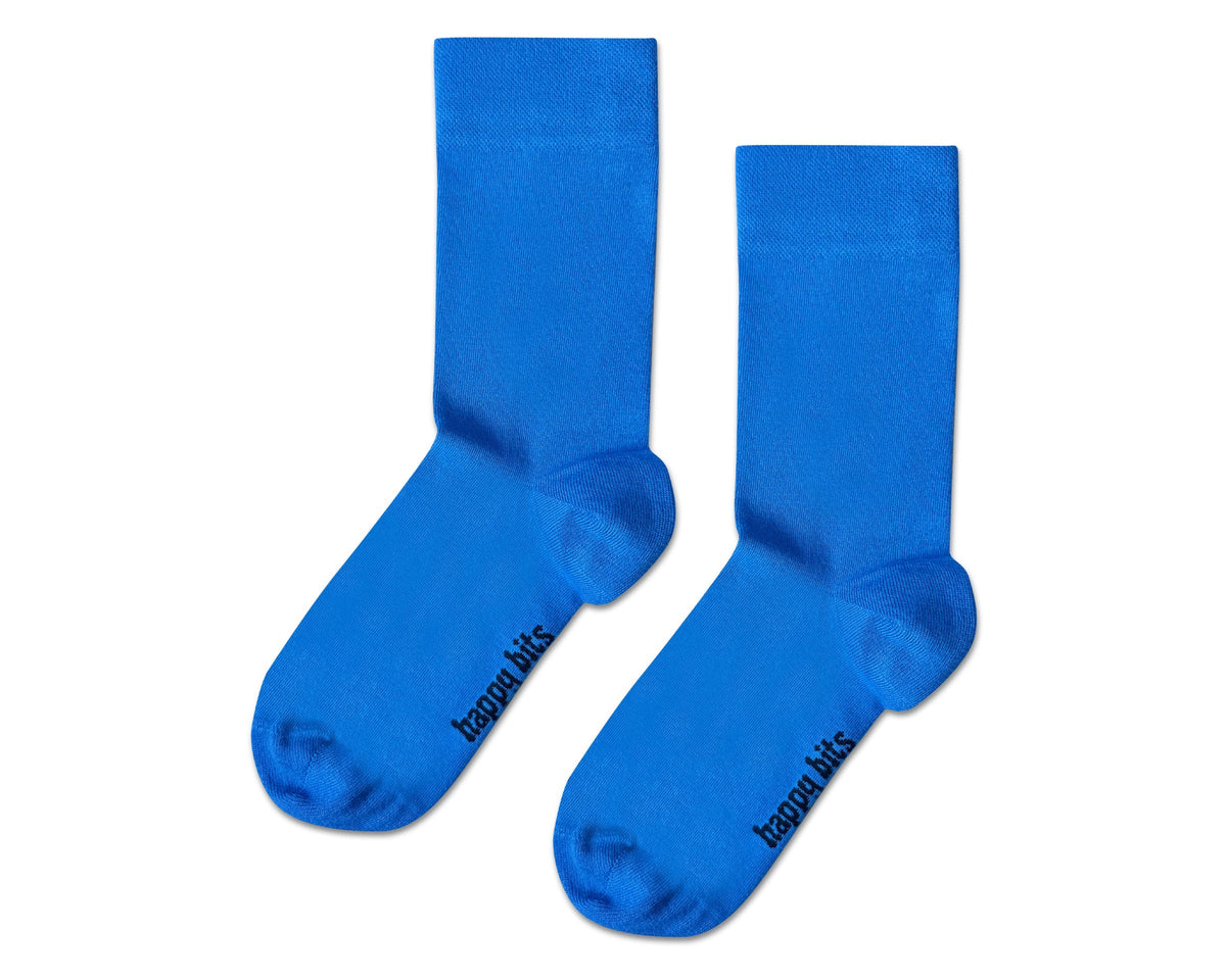 Plain Bamboo Socks - Cool Sea Blue