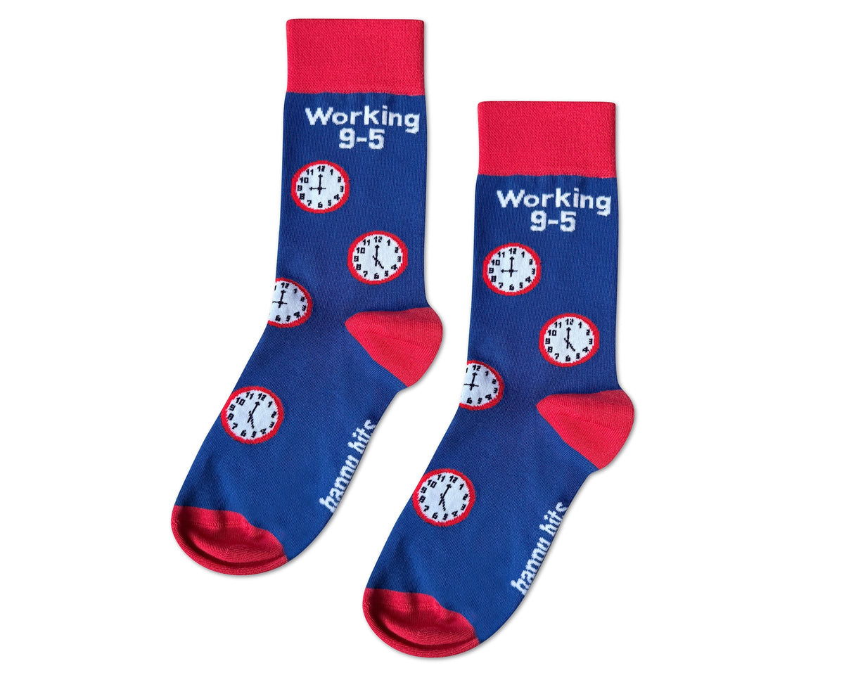 Working 9-5 Bamboo Socks