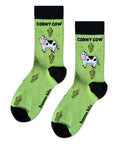 Corny Cow Bamboo Socks