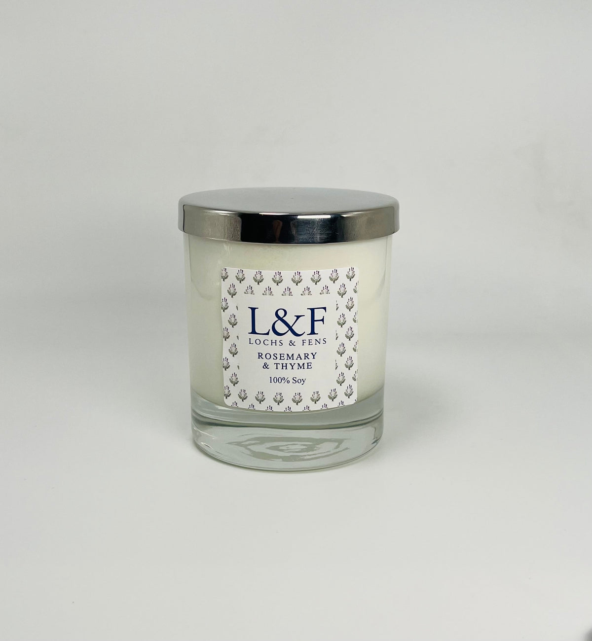 Single wick Soy Candles - Rosemary &amp; Thyme