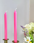 Hot Pink Candles