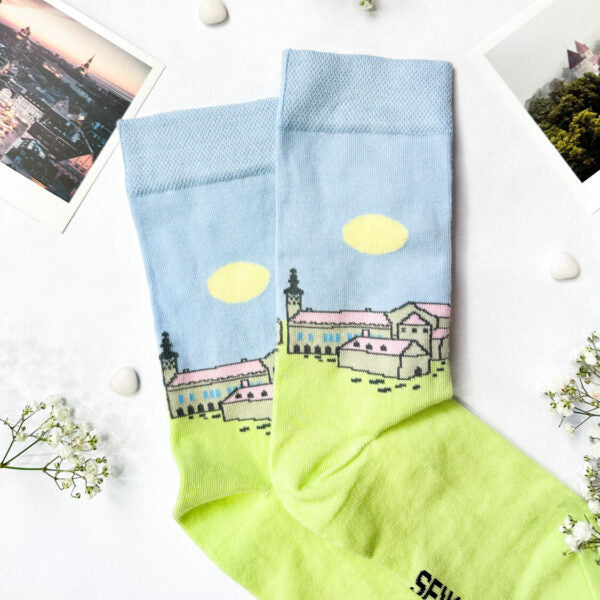 Old Town Tallinn - Estonian Socks