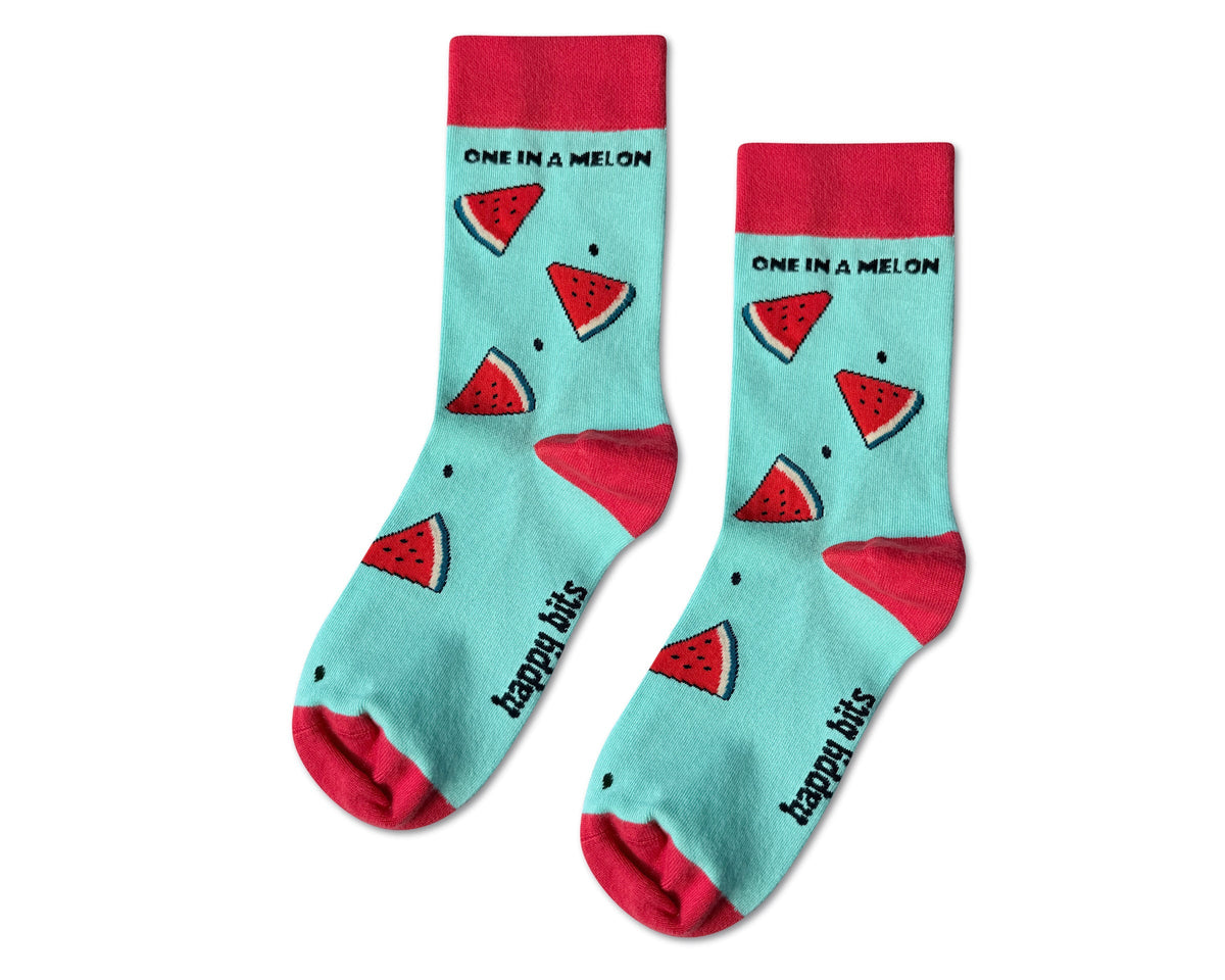 One In A Melon Bamboo Socks