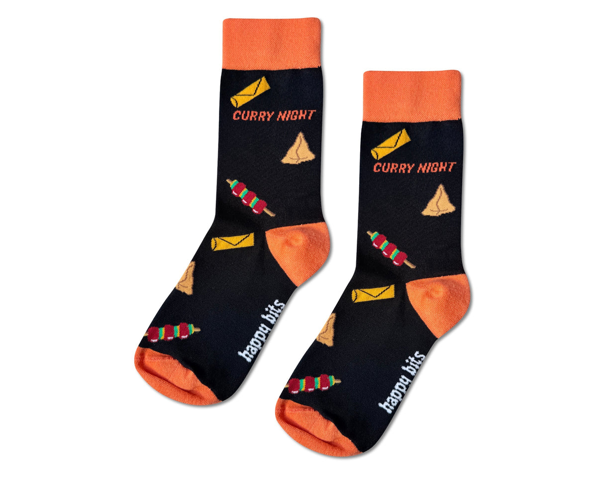Curry Night Bamboo Socks