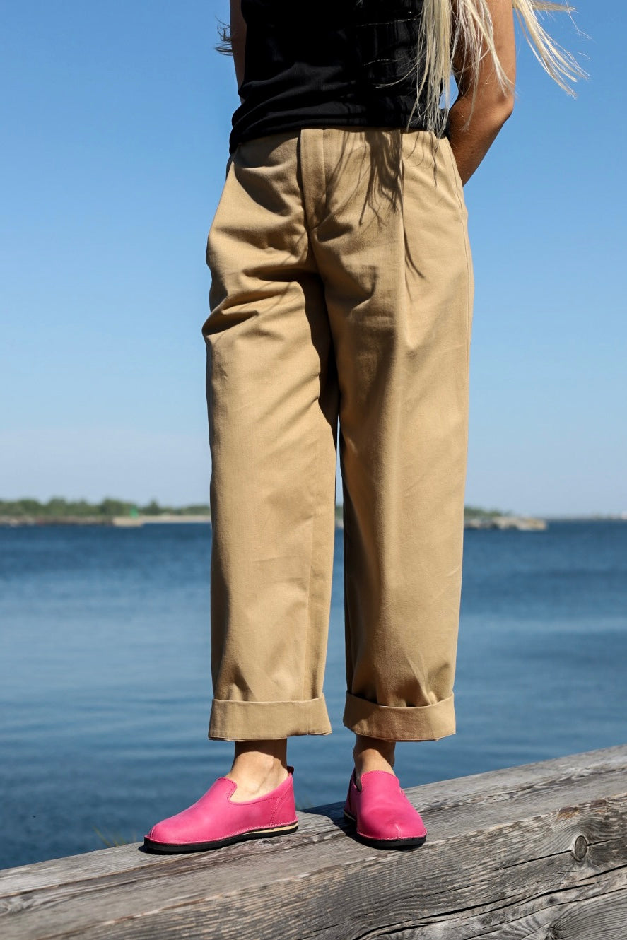 London - Classic Shoes in the TOKU Style - Pink