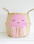 Pink Jellyfish Basket - Extra Large