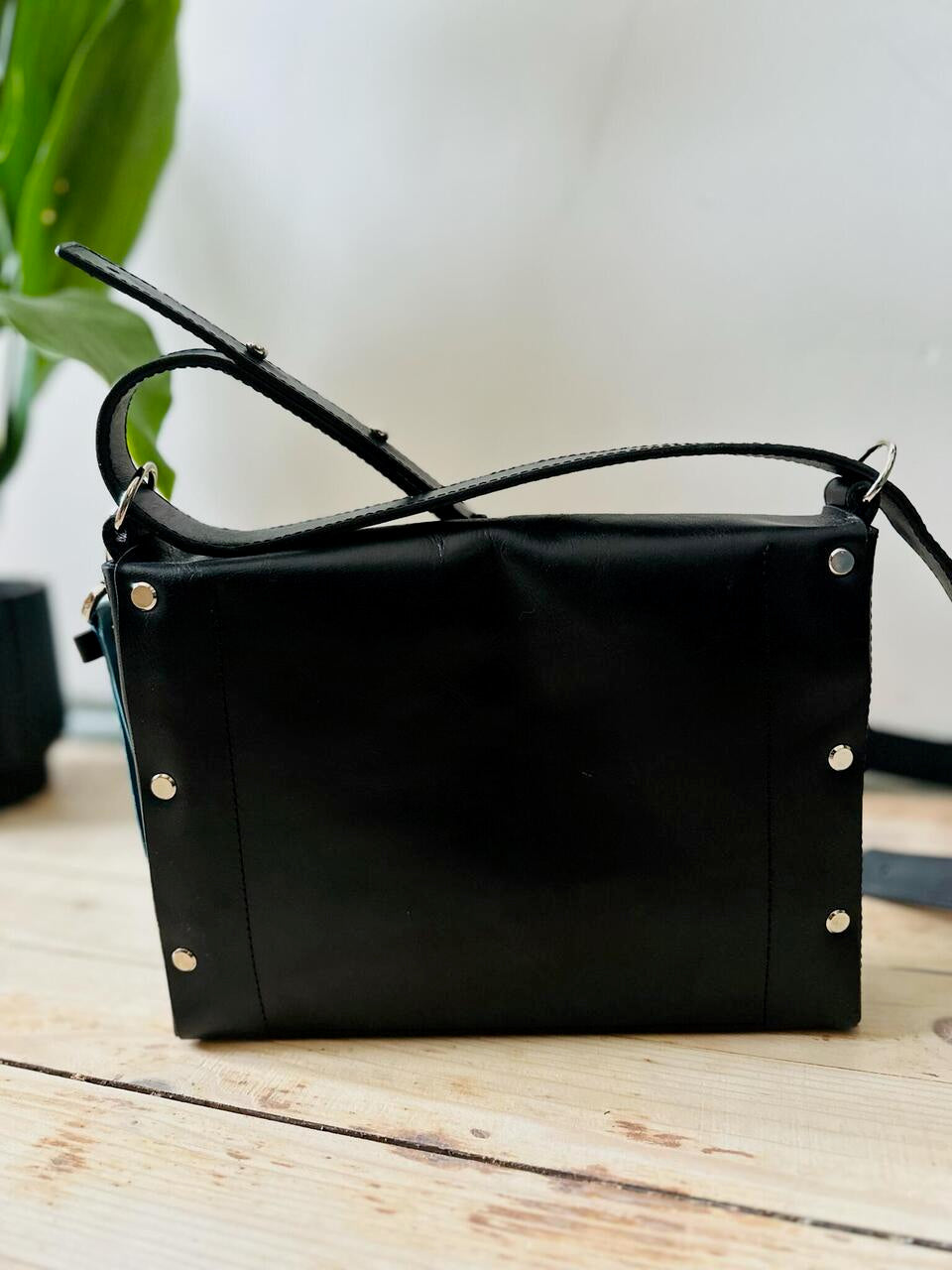 Versatile KOKUKA Black Bag – Chic, Adaptable &amp; Handcrafted by eleriinseim at www.brixbailey.com