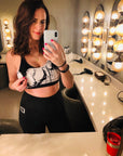 Maternity & Nursing Sports Bra | B-F Cup | Marble Print