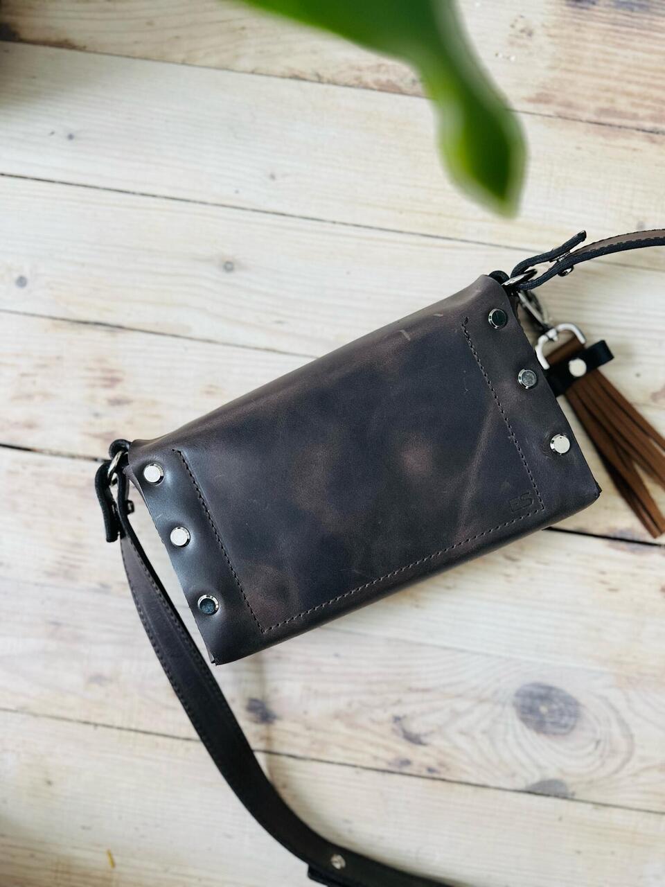 Small Leather Crossbody Shoulder Bag