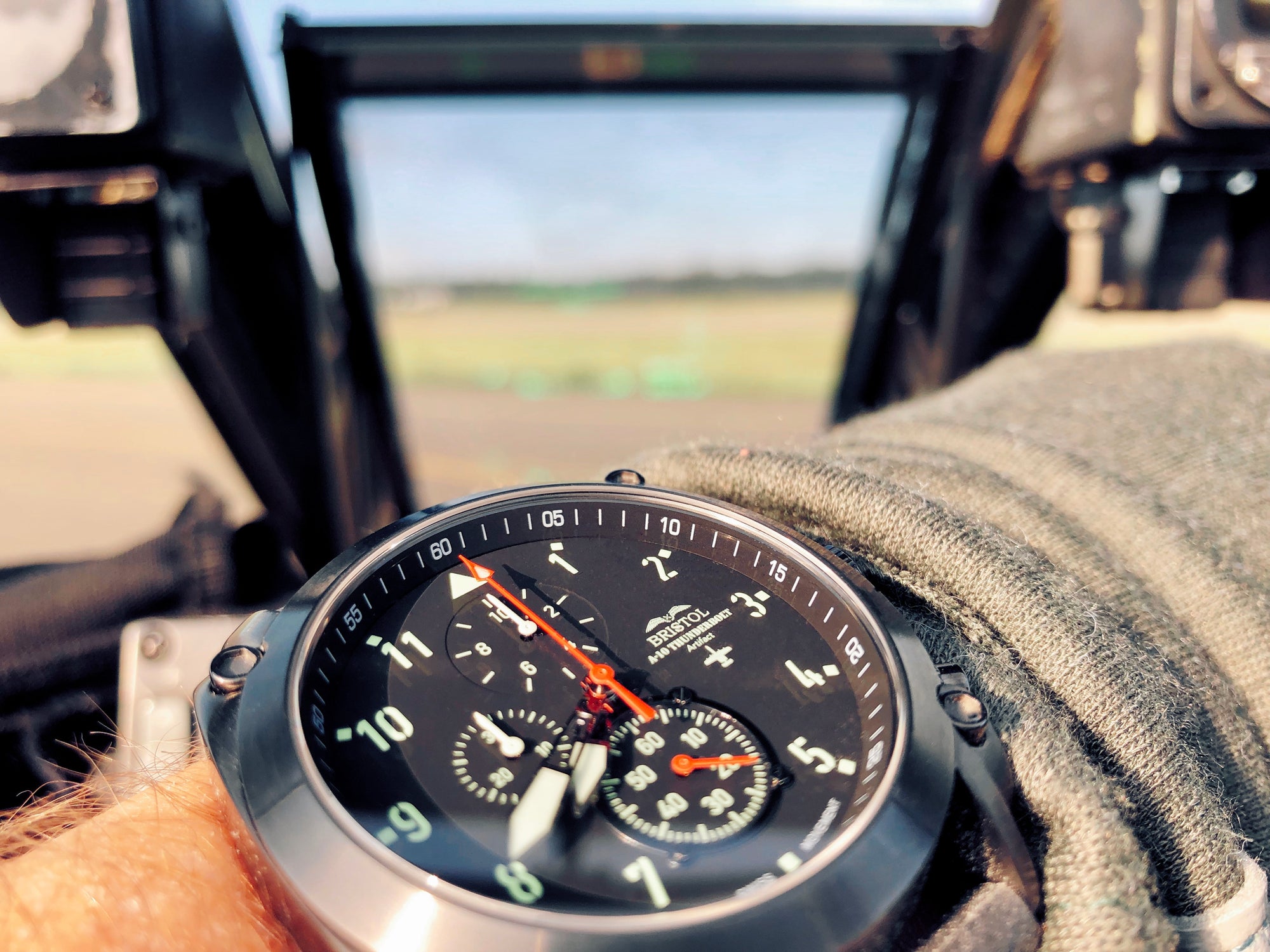 A-10 Thunderbolt Tribute - Gunmetal Finish, Kevlar Band
