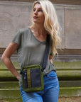 Major Vegan Crossbody Reporter Bag