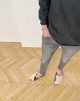 Adult Natural Goat skin Slippers