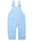 Ice Blue Snowflake Dungarees