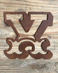 Rusty 5" Carnival Metal Letters A-Z