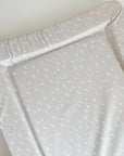 Standard Changing Mat - Greige Dash Neutral Print