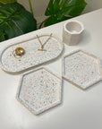 4 Piece Trinket Set - Terrazzo