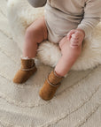Beige Baby Natural Sheepskin Boots