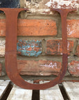 Classic Rusty Metal Letters 5" And 12" A-Z 0-9 Rustic Signs For The Home And Garden