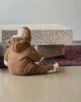 Baby/Kid Virgin Wool Overall - Brown